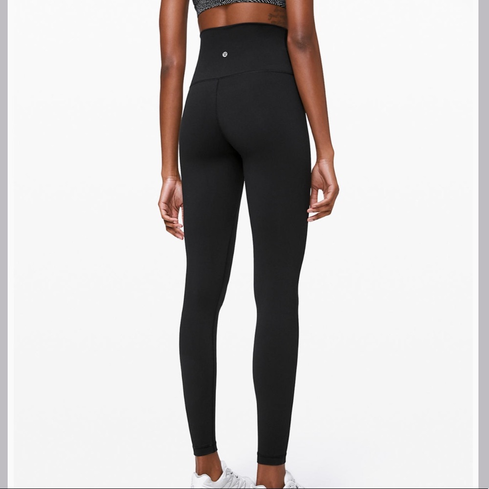 Lululemon Black Wunder Under (Super High-Rise)